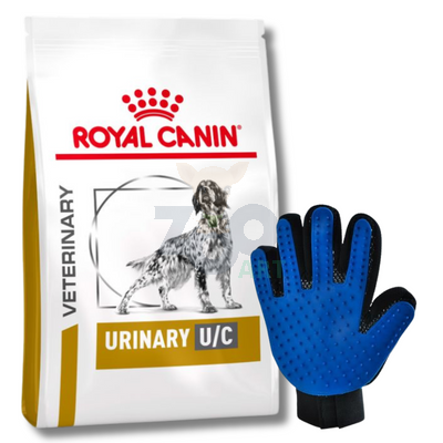 ROYAL CANIN Urinary U/C Low Purine UUC18 14kg + Rękawica do czesania GRATIS!
