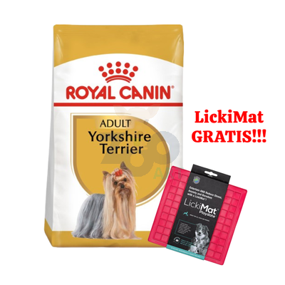 ROYAL CANIN Yorkshire Terrier Adult 7,5kg karma sucha dla psów dorosłych rasy yorkshire terrier + LickiMat GRATIS