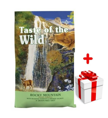 TASTE OF THE WILD Rocky Mountain Cat 6,6kg + niespodzianka dla kota GRATIS!