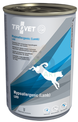 TROVET LRD Hypoallergenic - Lamb (dla psa) 6x400g - puszka