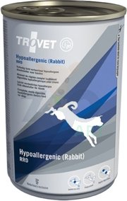 TROVET RRD Hypoallergenic - Rabbit (dla psa) 6x400g - puszka