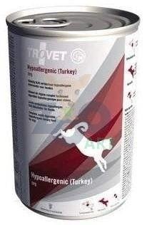 TROVET TPD Hypoallergenic - Turkey (dla psa) 6x400g - puszka
