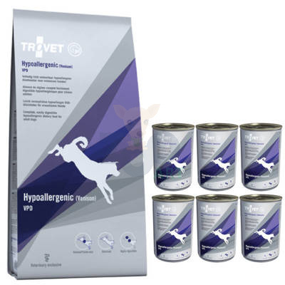 TROVET VPD Hypoallergenic - Venison (dla psa) 10kg + VPD Hypoallergenic - Venison 6x400g