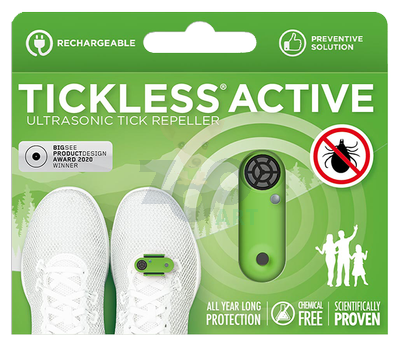 Tickless Active Green  + spray na komary i kleszcze 90ml GRATIS!!!