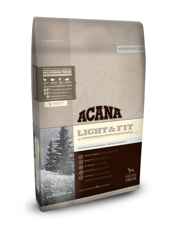 ACANA Light & Fit 11,4kg karma dla psa | Sklep zoologiczny ZooArt