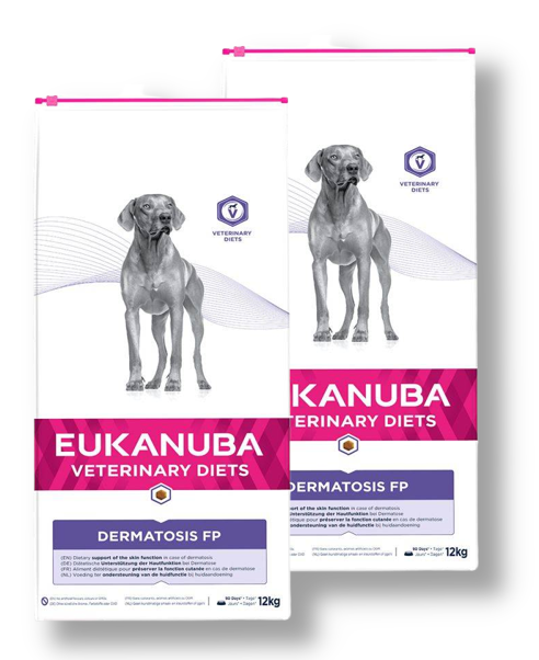 eukanuba dermatosis fp response