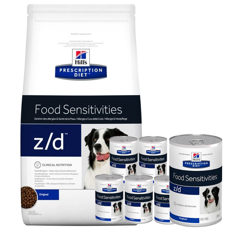 HILL'S PD Prescription Diet Canine z/d Food Sensitivities 10kg