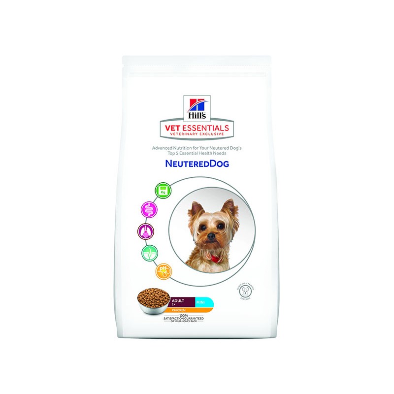 HILL'S Vet Essentials Neutered dog Adult Small & MIni Chicken 6kg Sklep zoologiczny ZooArt
