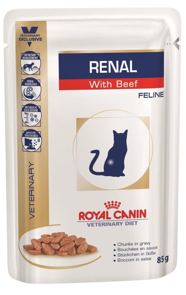 ROYAL CANIN ROYAL CANIN Renal with Beef 24x85g saszetka Sklep