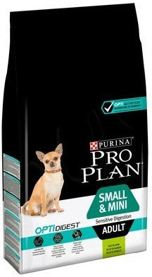 PURINA PRO PLAN Small & Mini Adult Opti Digest Jagnięcina 7kg + Advantix - dla psów do 4kg (pipeta 0,4ml)