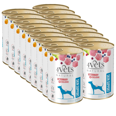 4Vets Dog Skin Support 18x400 g