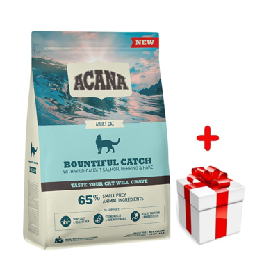 ACANA Bountiful Catch Cat 1,8kg + niespodzianka dla kota GRATIS!