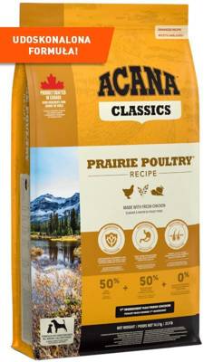ACANA Classics Prairie Poultry 11,4kg\ Opakowanie uszkodzone (2461) !!! 