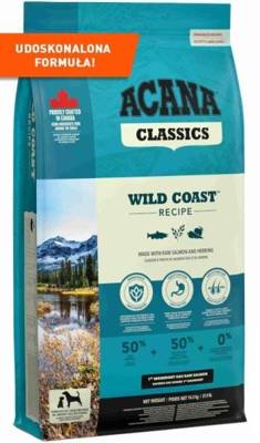 ACANA Classics Wild Coast 14kg/Opakowanie uszkodzone (1411) !!! 