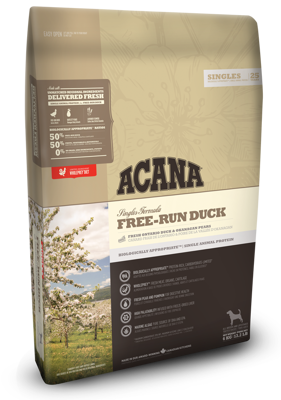 ACANA Free-Run Duck 10,8kg\ Opakowanie uszkodzone (9506) !!! 