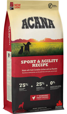 ACANA Sport & Agility 17kg/Opakowanie uszkodzone (302, 303,324,1191) !!! 