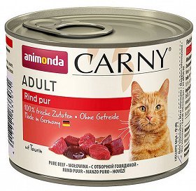 ANIMONDA Cat Carny Adult smak: wołowina 200g 