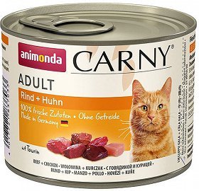 ANIMONDA Cat Carny Adult smak: wołowina i kurczak 200g 