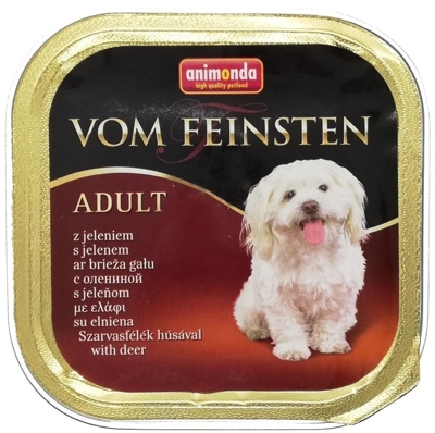 ANIMONDA Dog Vom Feinsten Adult smak: jeleń 150g