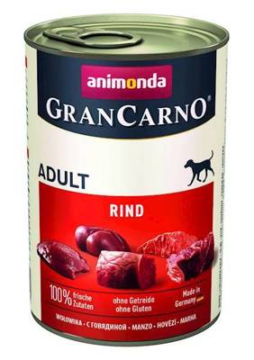 ANIMONDA GranCarno Adult Dog smak: Wołowina 400g