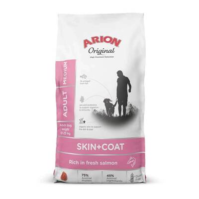 ARION Original Skin & Coat Adult Salmon and Rice Medium Breed 2kg