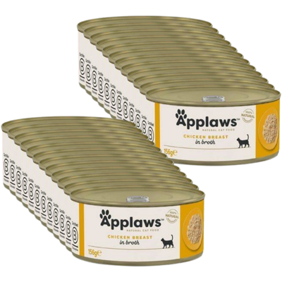 Applaws Cat Kurczak i Ser 24x156g PUSZKA