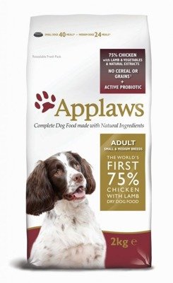 Applaws Dog Adult Small&Medium kurczak z jagnięciną 7,5kg