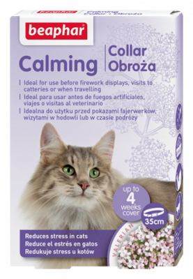 BEAPHAR Calming Collar obroża antystresowa dla kota 35 cm