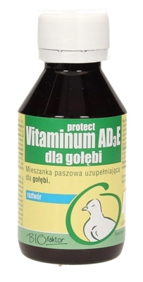 BIOFAKTOR Vitaminum AD3E dla gołębi 100ml (płyn)