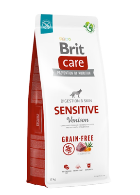 BRIT CARE Grain-free Sensitive Venison 11kg\ Opakowanie uszkodzone (3008) !!! 