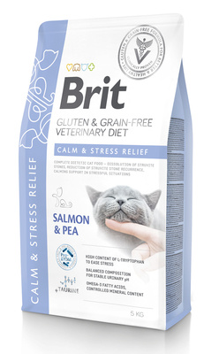 BRIT GF Veterinary Diets Cat Calm & Stress Relief 5kg