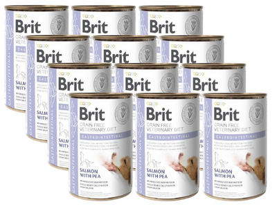BRIT GF Veterinary Diets Dog Gastrointestinal 12x400g- -karma mokra dla psa
