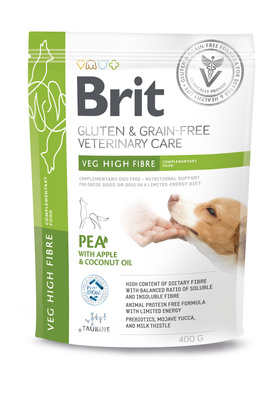 BRIT GF Veterinary Diets Dog Veg Fibre 400g 