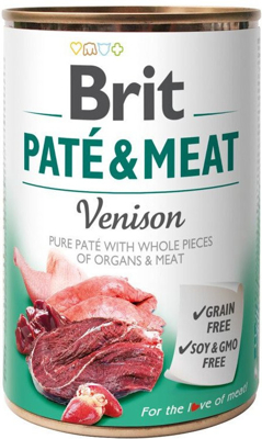 BRIT PATE & MEAT VENISON 6x400g