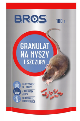 BROS - granulat na myszy i szczury 100g