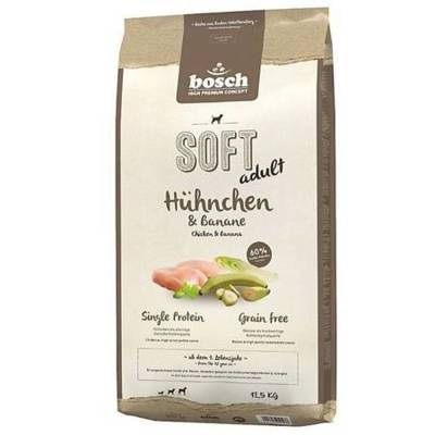 Bosch Soft Adult Kurczak&Banan 7,8kg / Opakowanie uszkodzone(1195) !!!