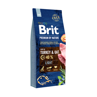 Brit Premium By Nature Light 15kg\ Opakowanie uszkodzone (2300,2330,2472,2570,2348,2422,2424) !!! 