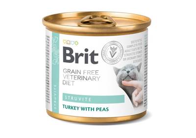 Brit gf veterinary diets cat Struvite 200g