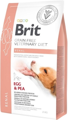 Brit gf veterinary diets dog Renal 2kg