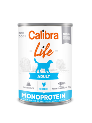 CALIBRA Dog Life Adult Chicken with rice 400g