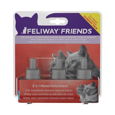 CEVA Feliway Friends wkład uzupełniający 3x48 ml z feromonem C.A.P. ECONOMY PACK