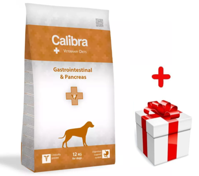 Calibra Veterinary Diets Dog Gastro and Pancreas 12kg + Niespodzianka dla psa GRATIS