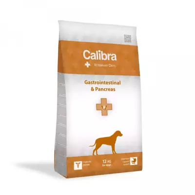 Calibra Veterinary Diets Dog Gastro and Pancreas 12kg/Opakowanie uszkodzone (9476,1909,9525,2029,2855) !!! 