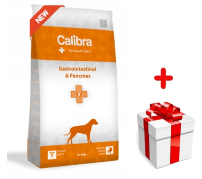 Calibra Veterinary Diets Dog Gastro and Pancreas 2kg + Niespodzianka dla psa GRATIS
