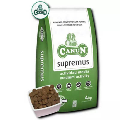 Canun Supremus 4kg karma dla psów dorosłych - właściwości odkażające 