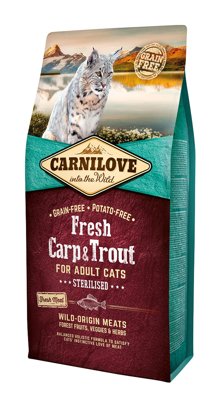 Carnilove Fresh Carp Trout Adult Cat 6 kg