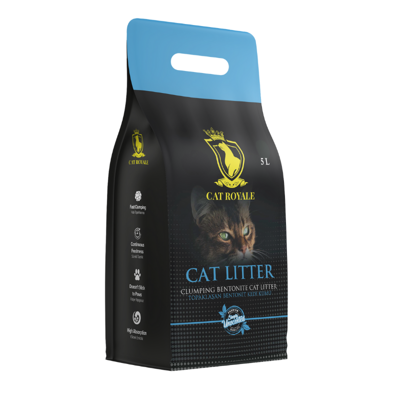 Cat Royale Naturalny żwirek bentonitowy 5l-4kg\ Opakowanie uszkodzone (3475) !!! 