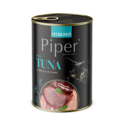 DOLINA NOTECI Piper dla kotów sterylizowanych z tuńczykiem 400g