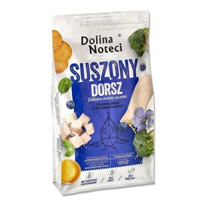 DOLINA NOTECI Premium Dorsz- karma suszona dla psa 9kg\ Opakowanie uszkodzone (2216) !!! 