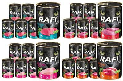 DOLINA NOTECI RAFI Cat Adult Mix smaków 12x400g